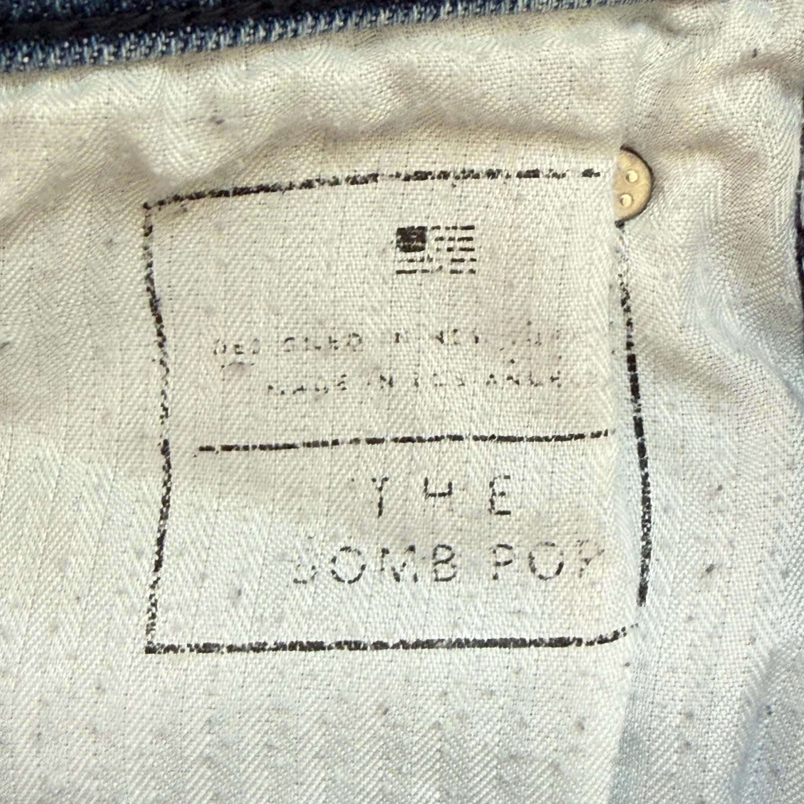 AYR Women's Sz 29 The Bomb Pop Straight Jean Jean in Bomba Light Wash Raw Hem - Image 11