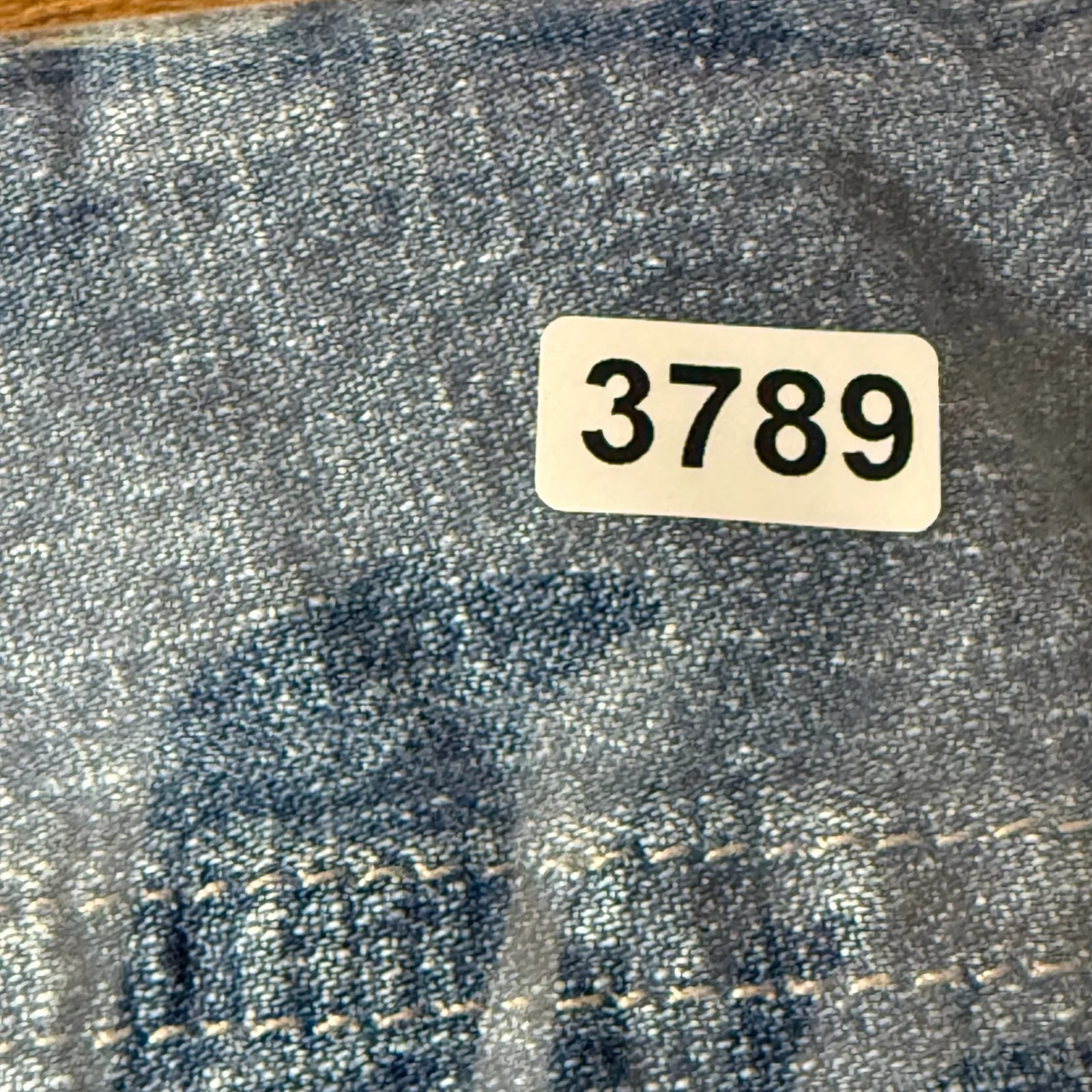 J Jill Denim Culottes Cropped Wide Leg Drawstring Waist Blue Jeans Size 2 - Image 11