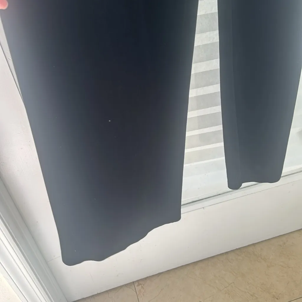 NWT Calvin Klein Black Velvet Wrap Jumpsuit Size 4 bell sleeve - Image 8