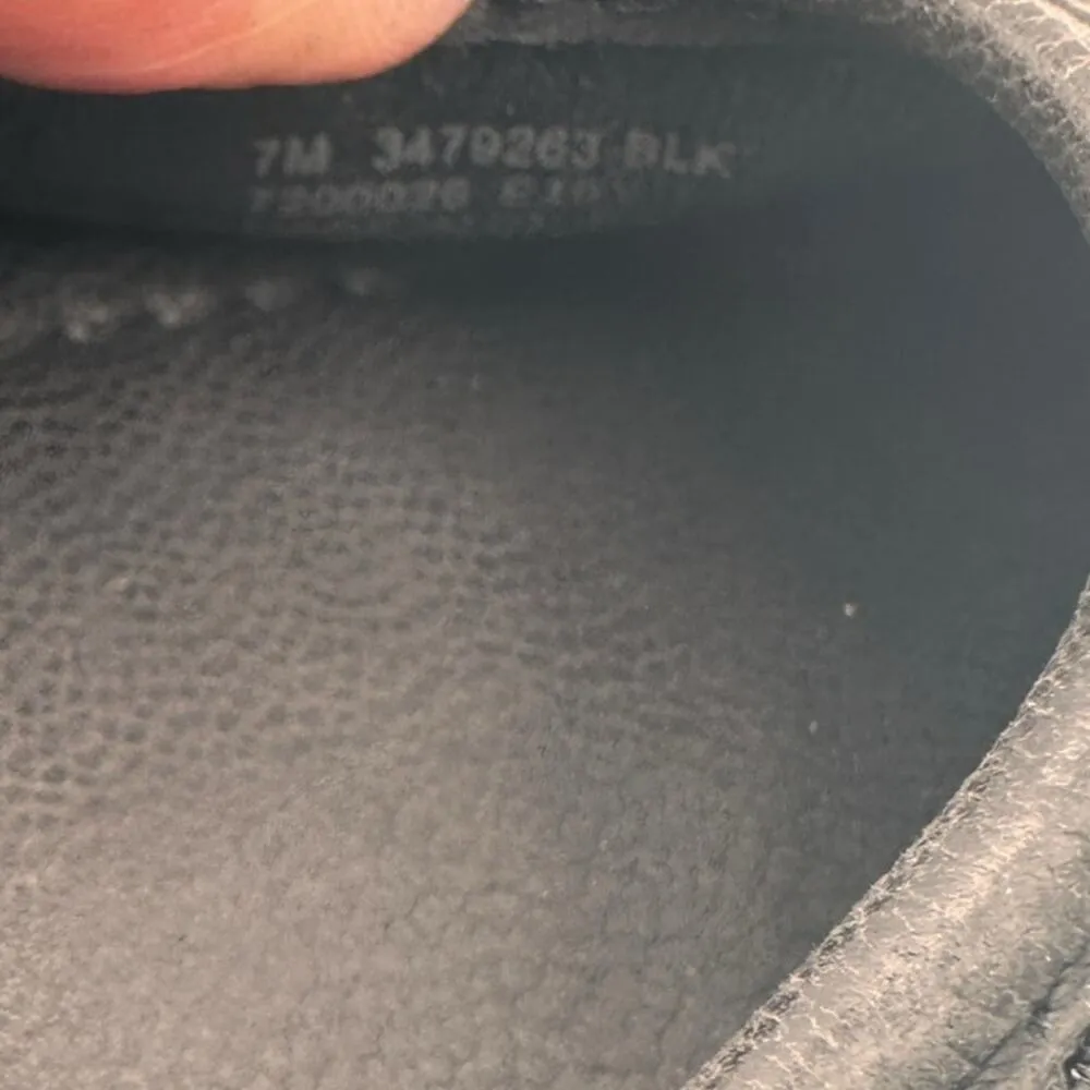 Frye Regina Black Leather Ballet Pointed Toe Flats Size 7 - Image 8