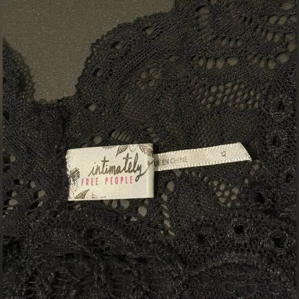 Free People Chase Me Lace Brami - Black - Image 6