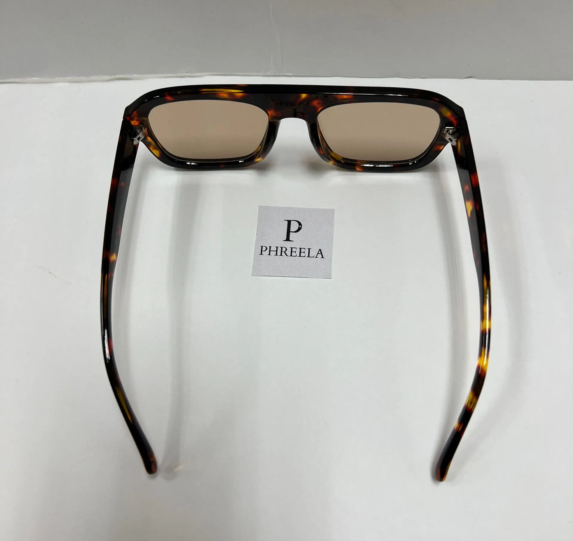 Brown Leopard Aviator Sunglasses / Brown Sunglasses - Image 4