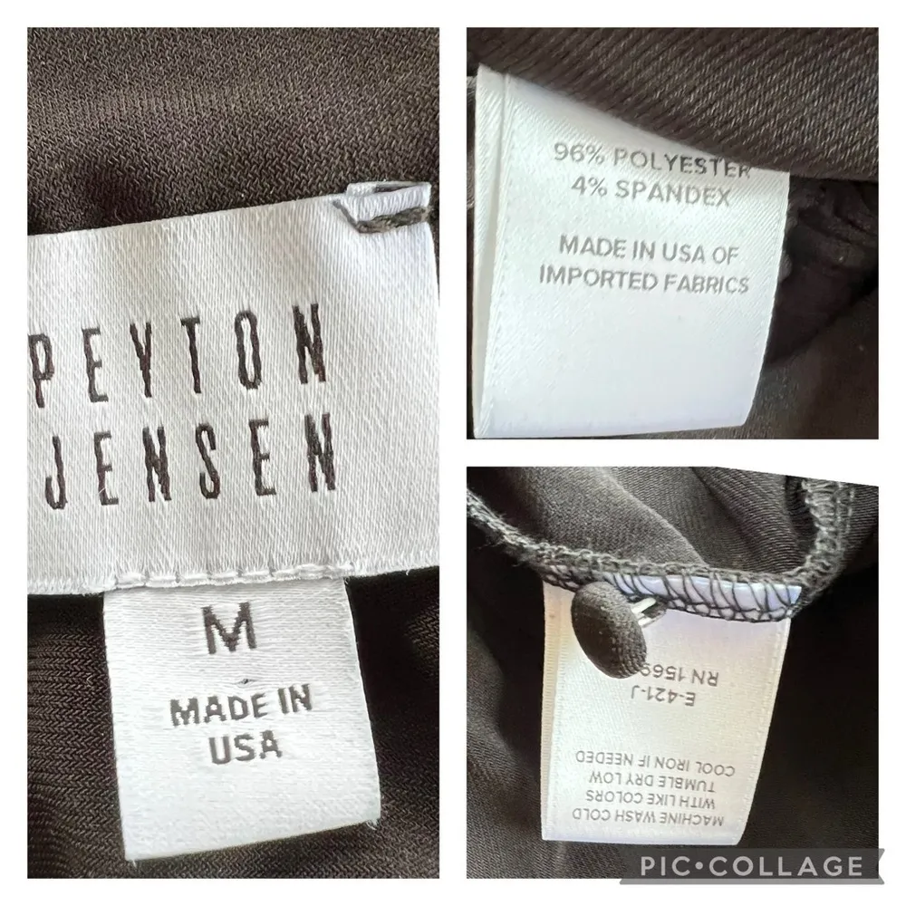 Peyton Jensen Evereve Black Halter Knit Cropped Jumpsuit M - Image 16