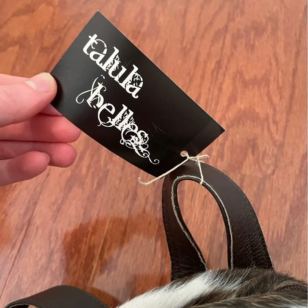 Talula Belles Pebbled Leather and Cowhide Backpack Brings Western Vibes - Image 2