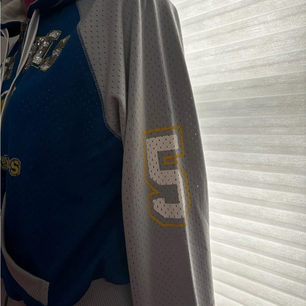 - VINTAGE Y2K NEW WET SEAL hooded zip up sports division champs jacket M - Image 7