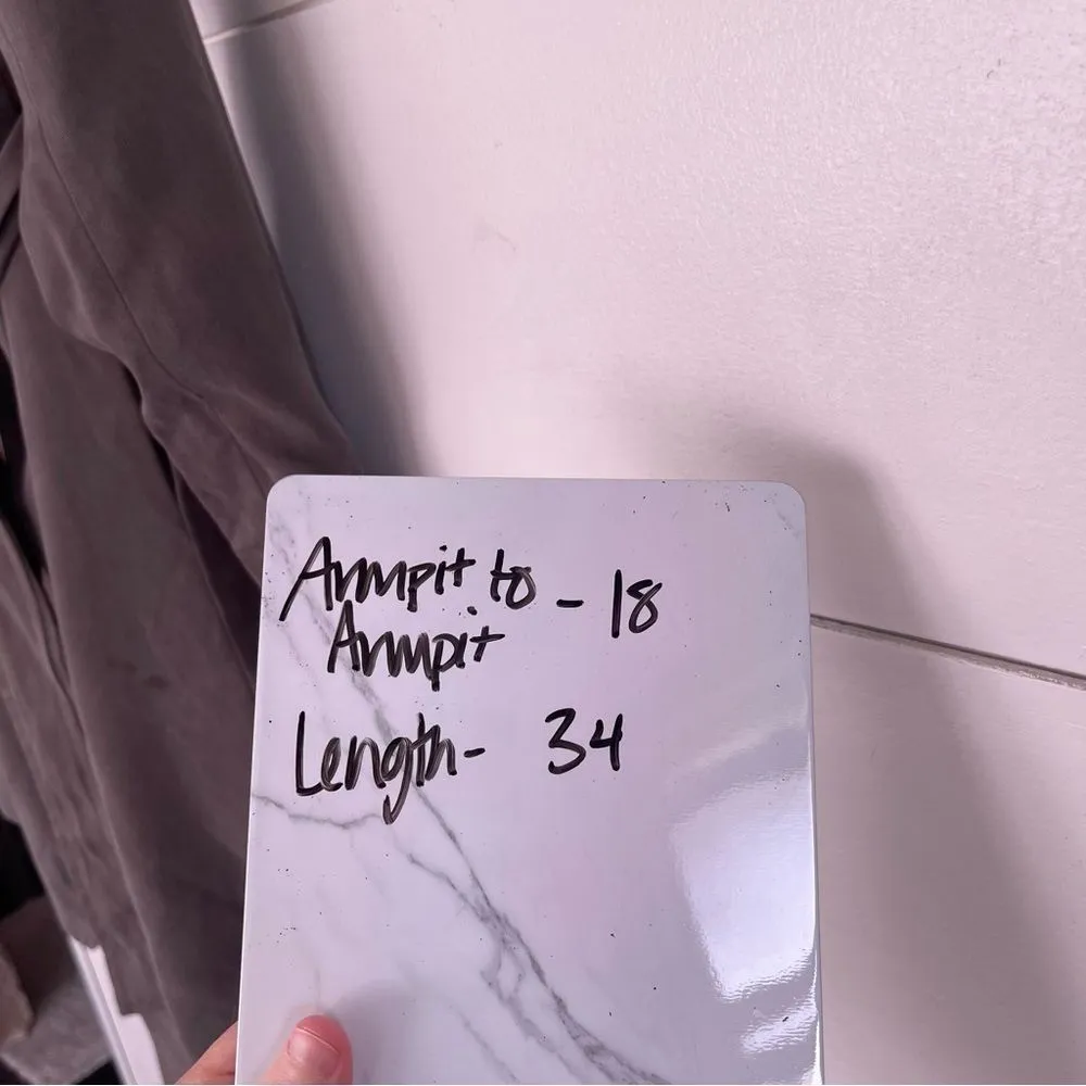 Club Monaco Olive Belted Trench Coat - Image 2