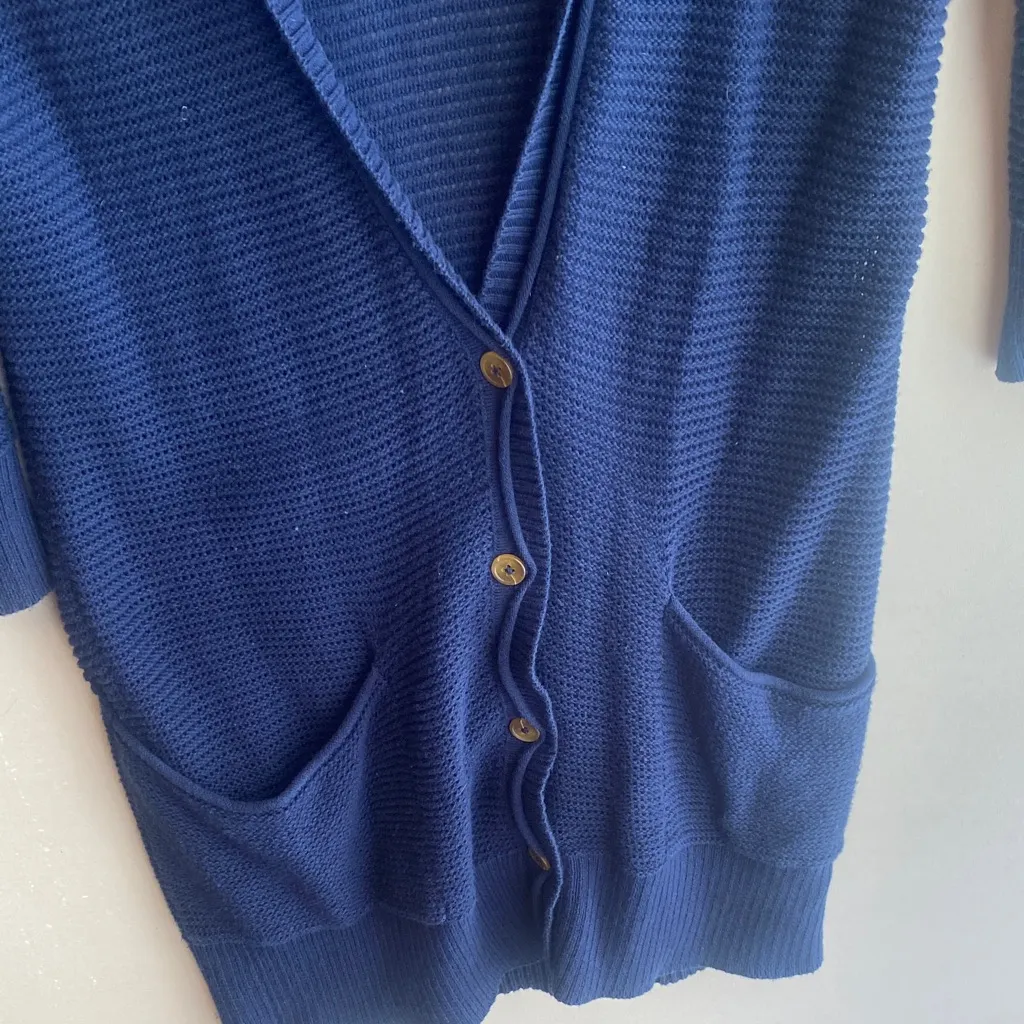 American Eagle Outfitters Navy Cardigan - Image 3