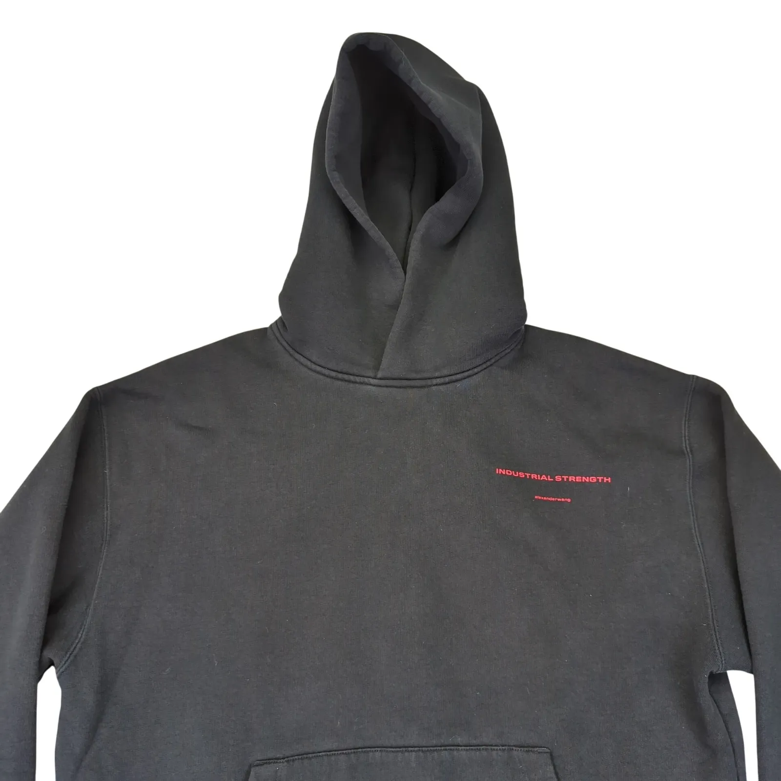 Alexander Wang Black Saw Blade Hoodie Industrial Strength Women's XS Pullover - Image 3