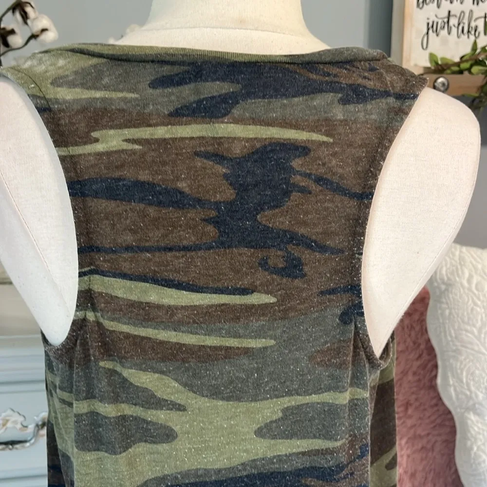 Z Supply Camo Long Flowy Tank - Image 5