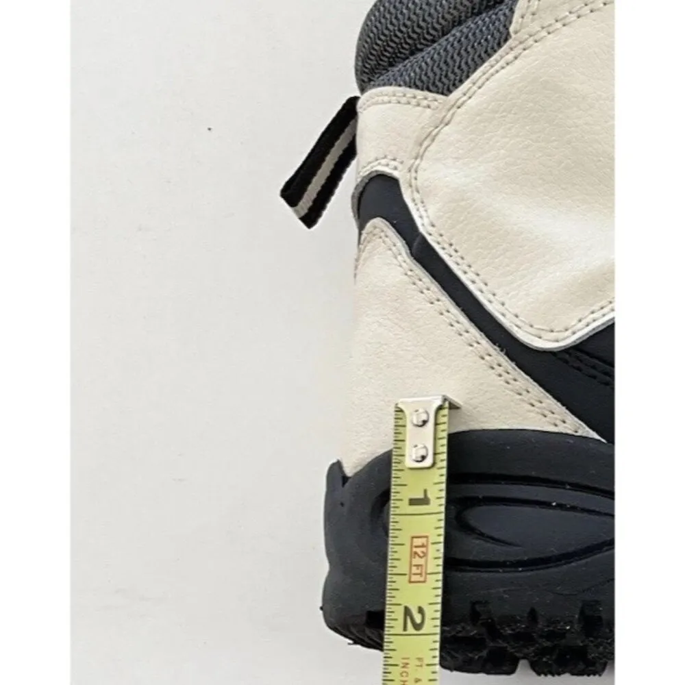 Alpine Design Women’s Sz 8 Boots Blue White Cream Leather Activewear Travel - Image 10