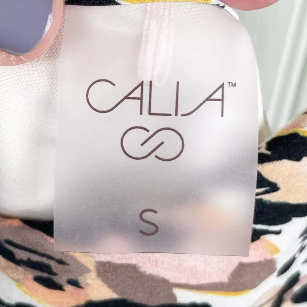 Calia Athletic Performance Dress with Shorts Leopard Animal Print Size Small - Image 8