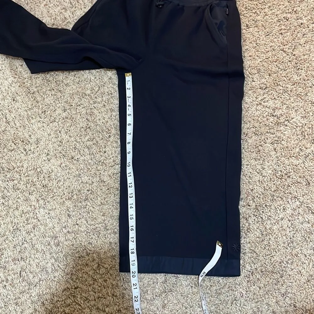 Athleta Triumph Hybrid Wide Leg Crop Black Gaucho Pants Size XS 533711 2023 - Image 16