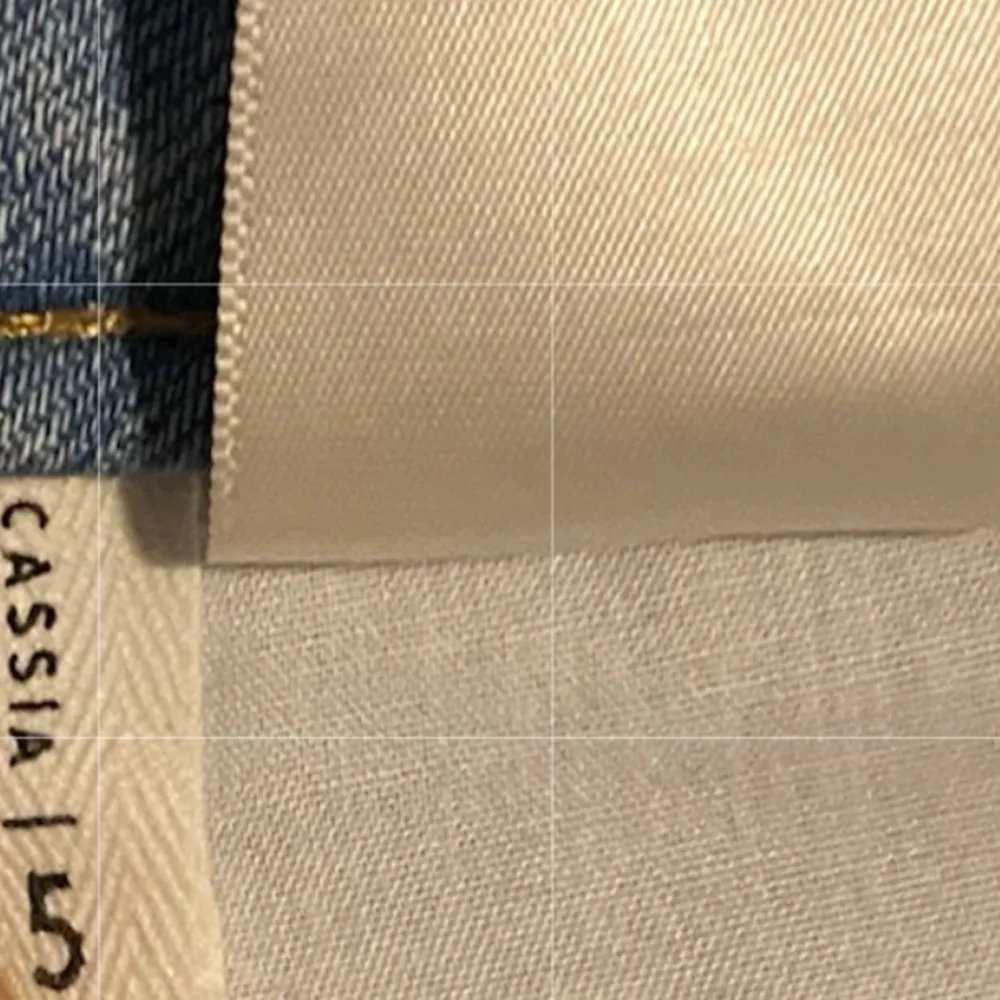 💥SALE💥ZUMIEZ EMPYRE CASSIA LIGHT BLUE CROP STRAIGHT JEANS Size 5 - Image 6