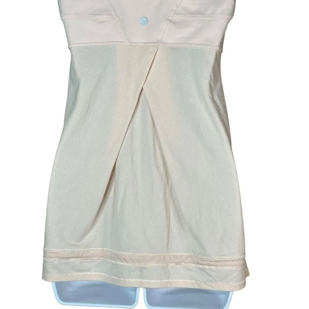 Lululemon Light Pink top drawstring waist size 6‎ - Image 10