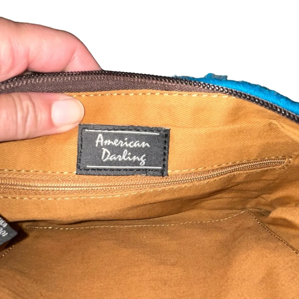 American Darling Western Saddle Blanket Wristlet Clutch Purse - Image 6