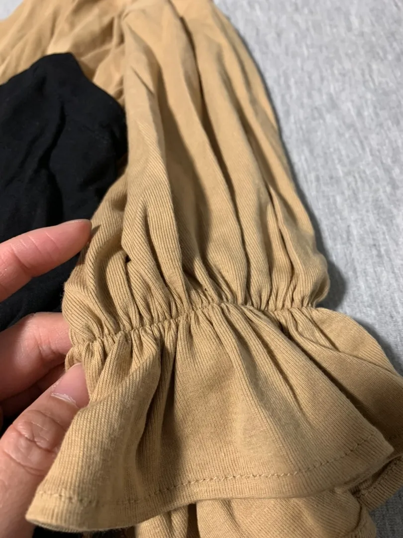 GY Studio Brown&black Patchy Top  - Image 3