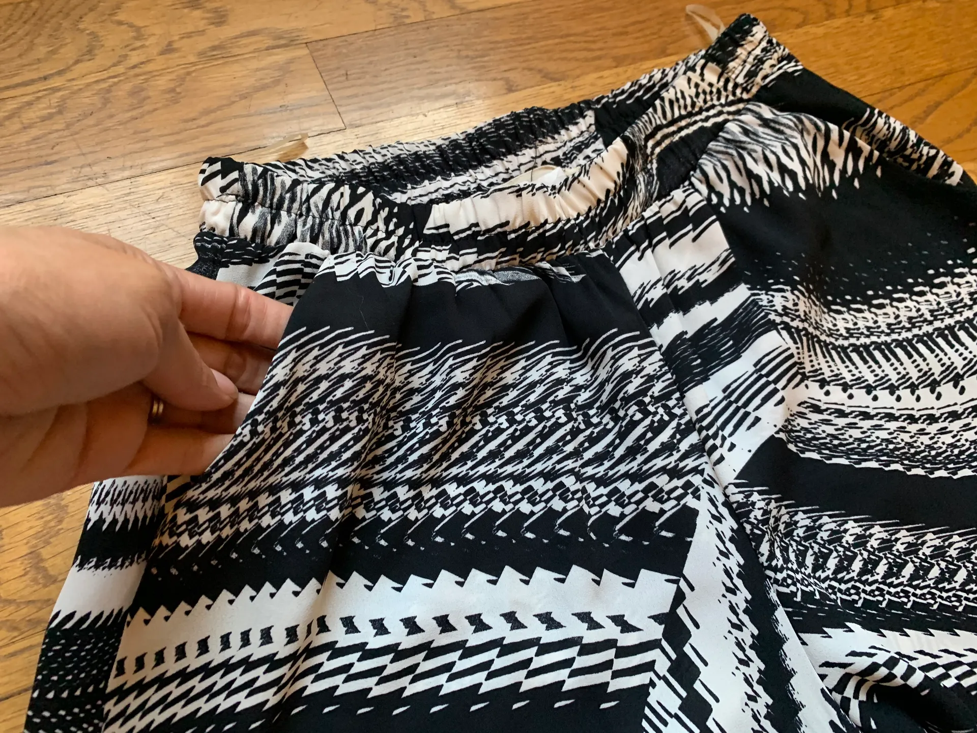 Wide Leg Palazzo Pants Size S - Image 2