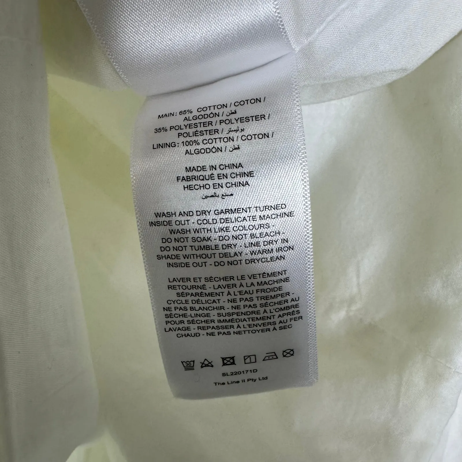 Significant Other Imani Mini Dress Ivory White Size 4 - Image 5