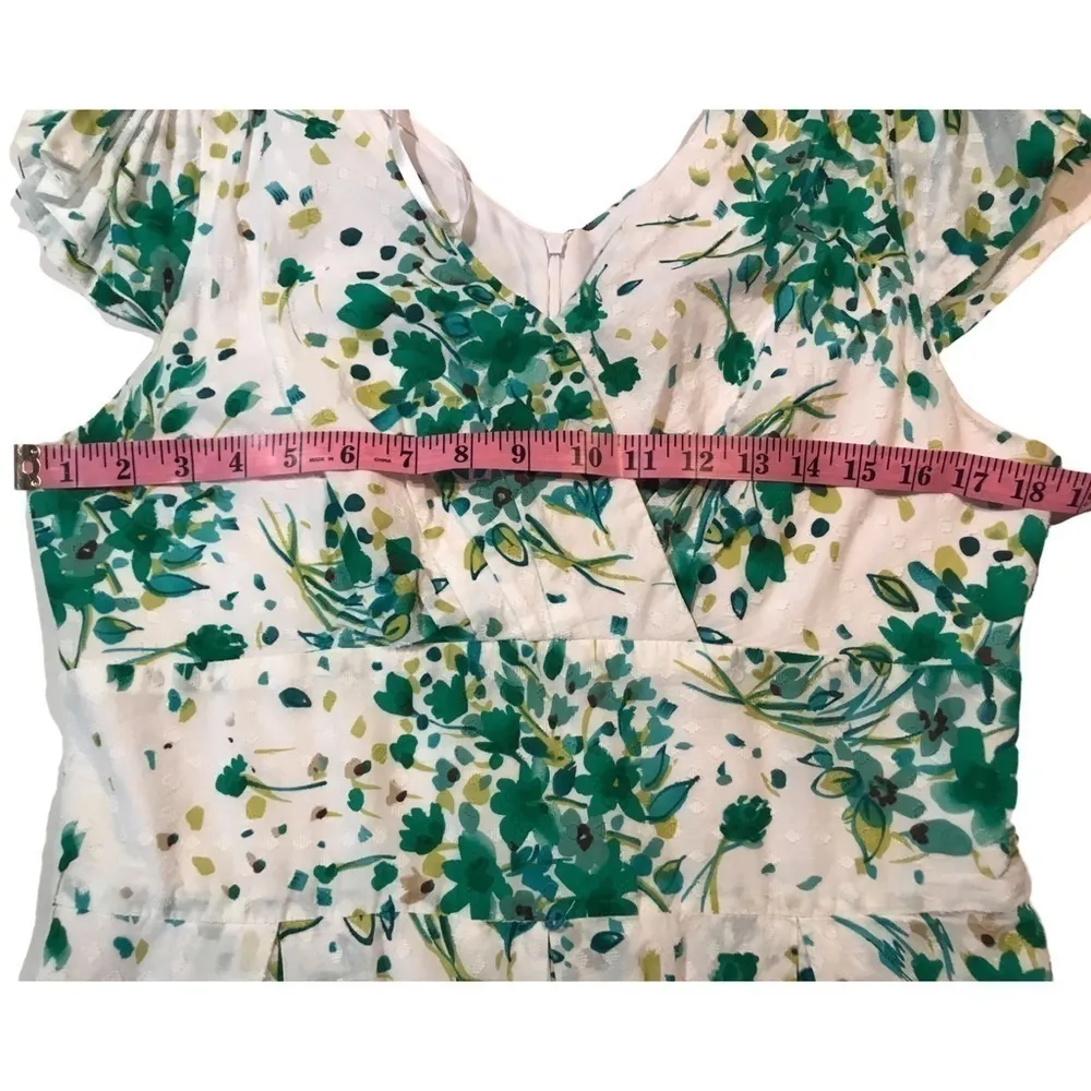 Rabbit Designs Spring Floral Dress Size 14 - Image 7