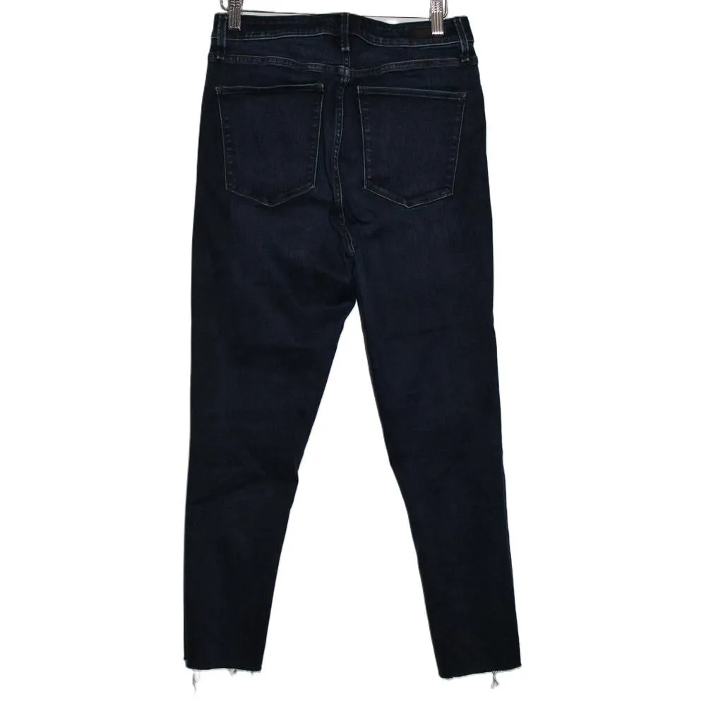 Abercrombie & Fitch Curve Love High Rise Super Skinny Blue Denim Jeans Size 29 8 - Image 2