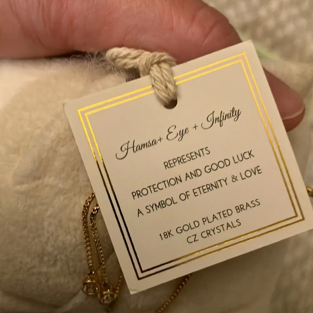 Hamsa and infinity bracelet - Image 2