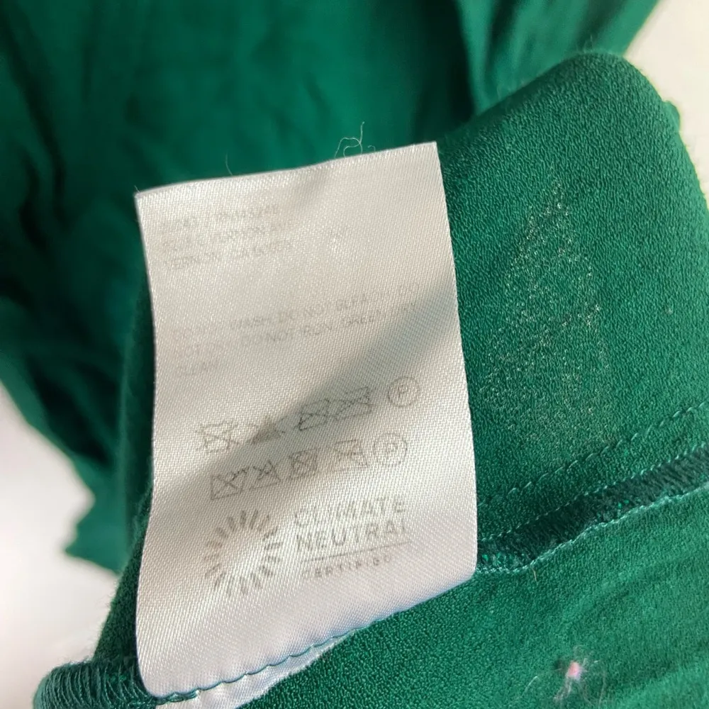 Reformation  the Gavin dress in emerald size 4 - Image 5