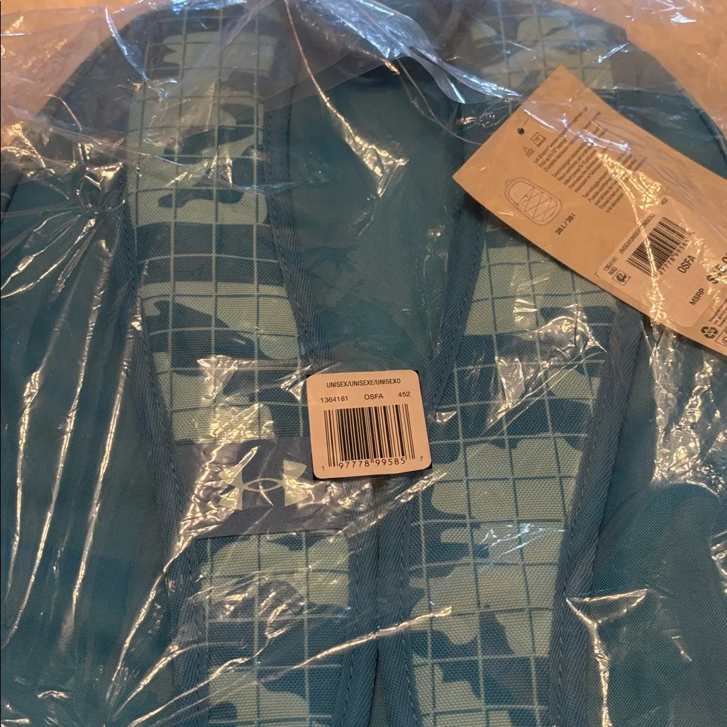 Under Armour 🩵💙 Teal Camo Backpack 15”🩵💙 - Image 13