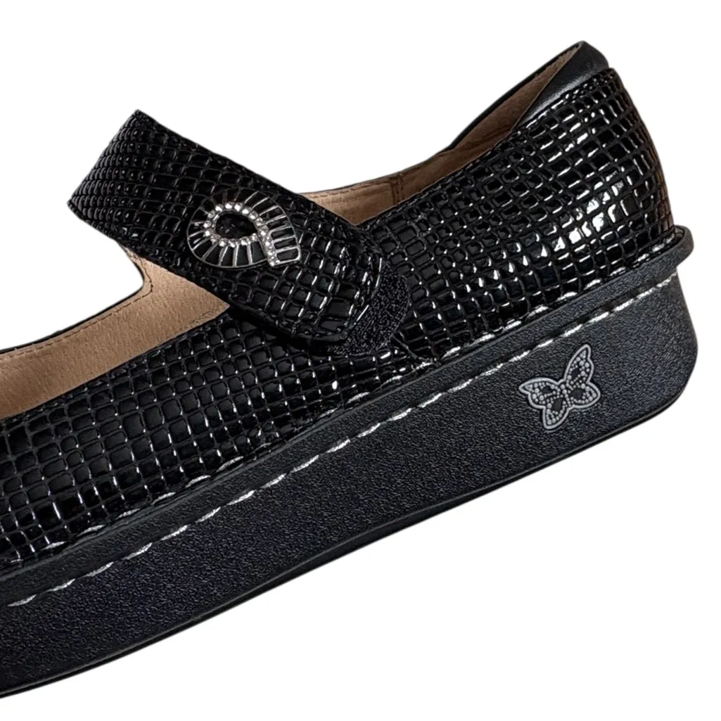 Like New Alegria Leather Paloma Mary Jane’s Black Size 11.5 - 12 - Image 3