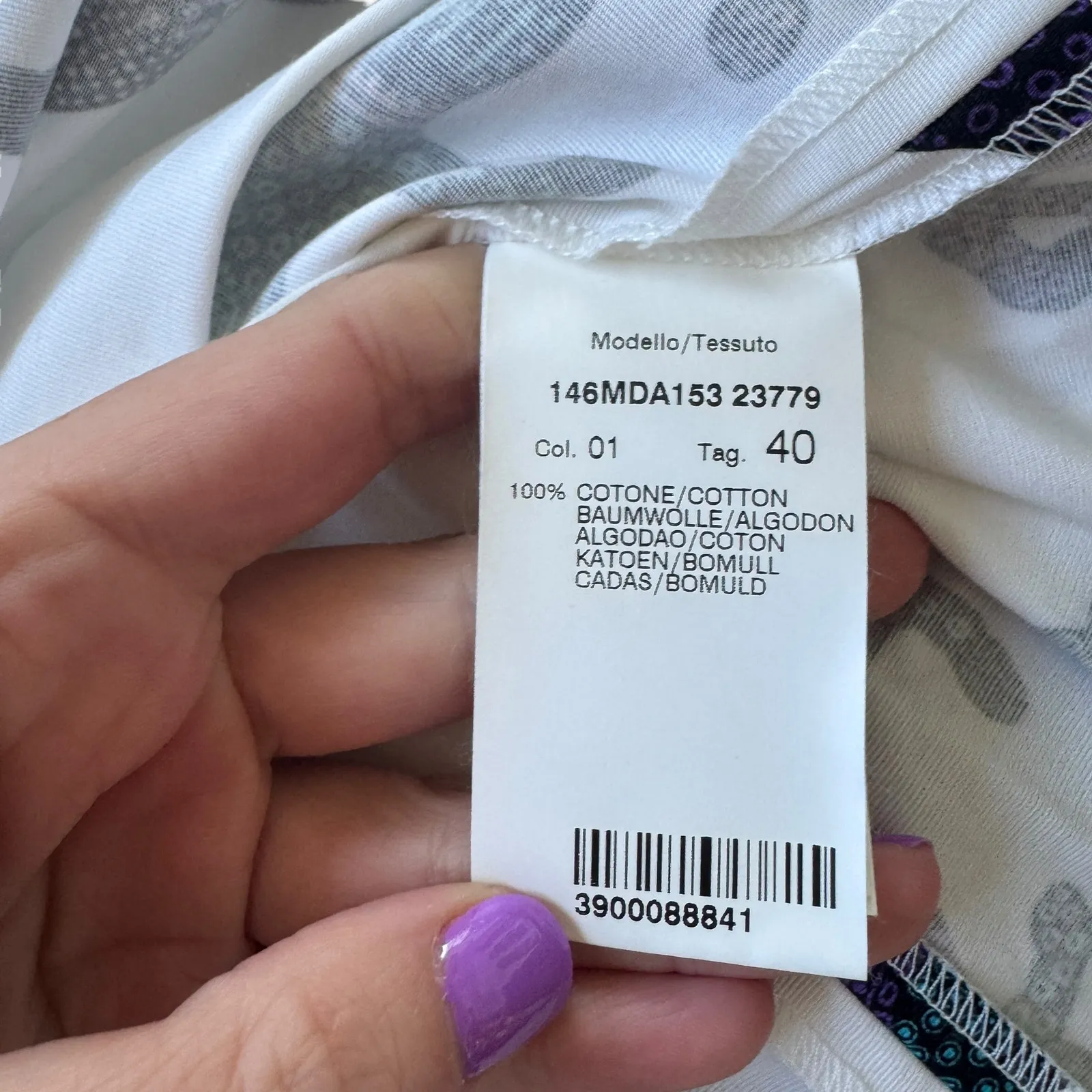 MSGM Panther Mini Dress White Size 6 - Image 6