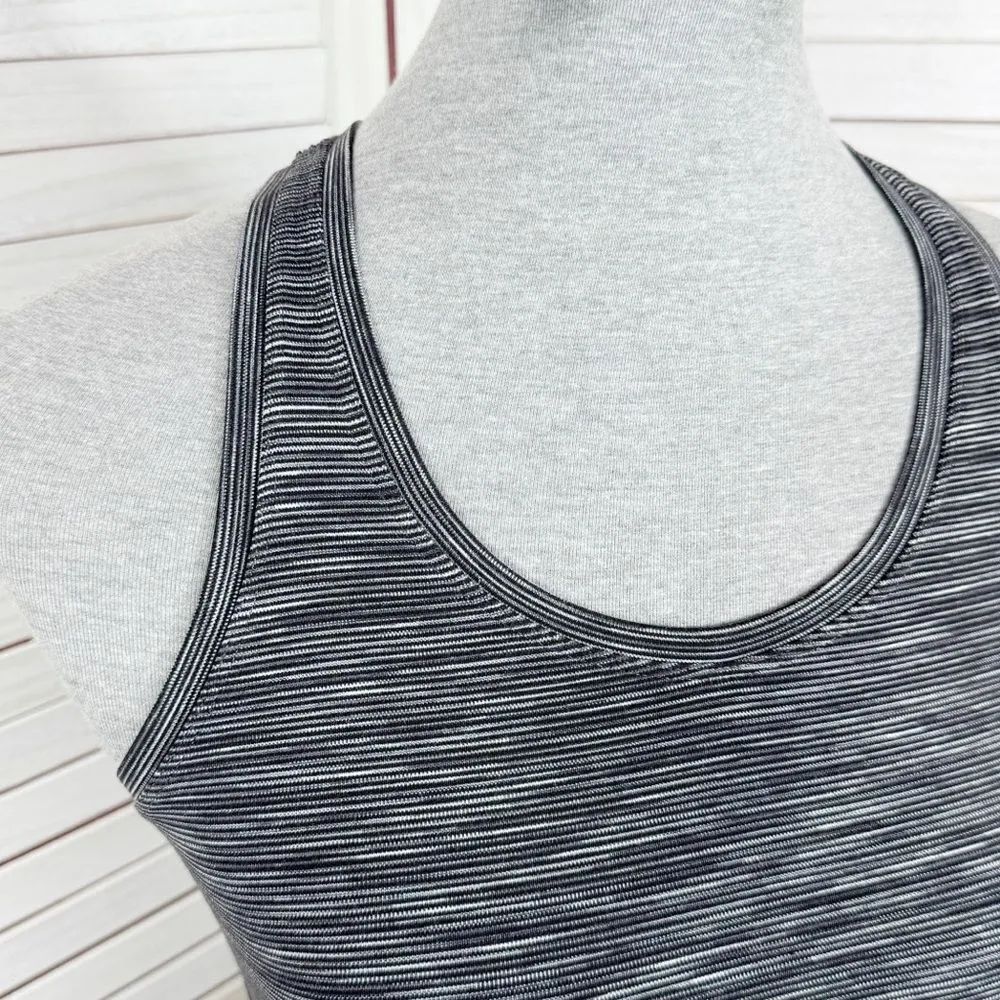 Lululemon Cool Racerback II Nulu Tank Top Shirt Wee‎ Are From Space Grey 4 - Image 5