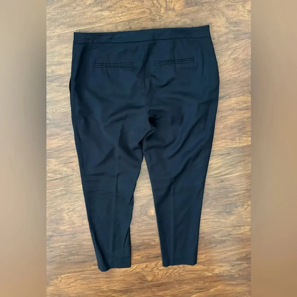 Equipment Burcet 100% Wool Ankle Trouser Dress Pants Luxe Career Office Size 10 - Image 2