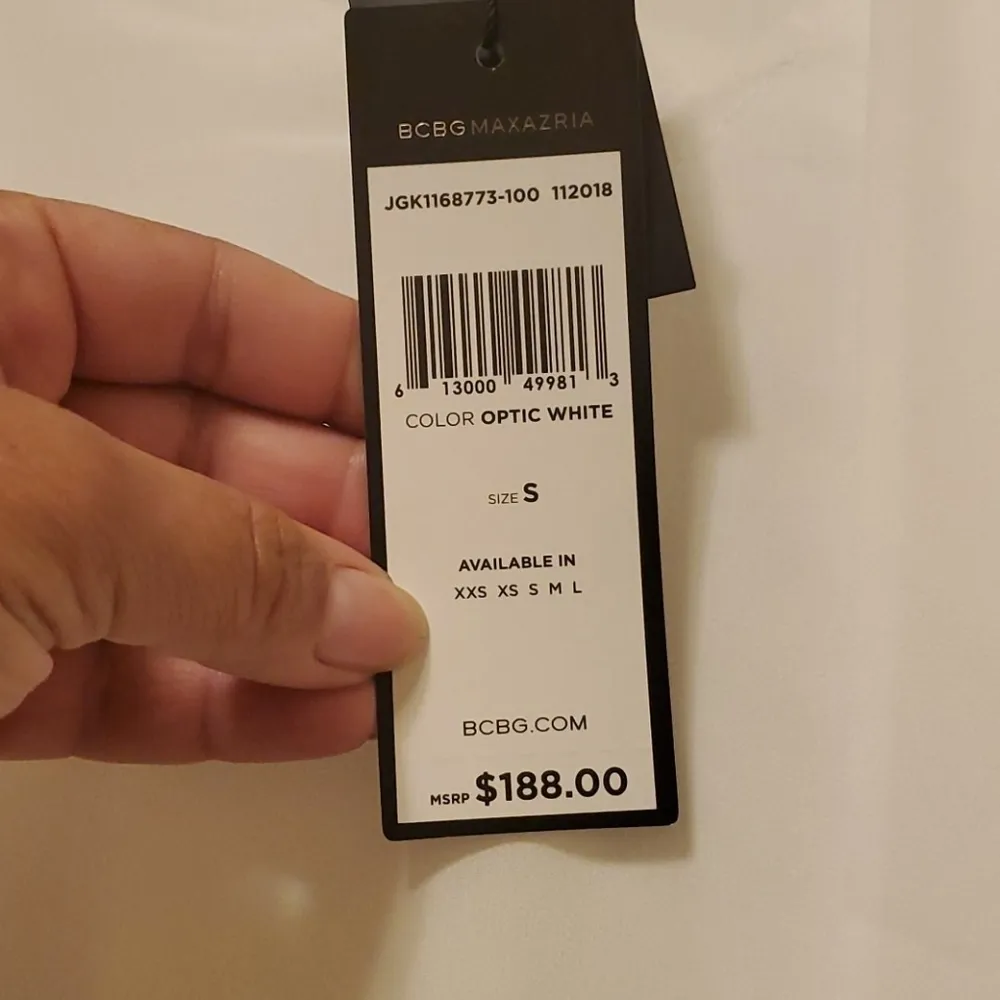 BCBG MAXAZRIA SHIRT SIZE S - Image 5