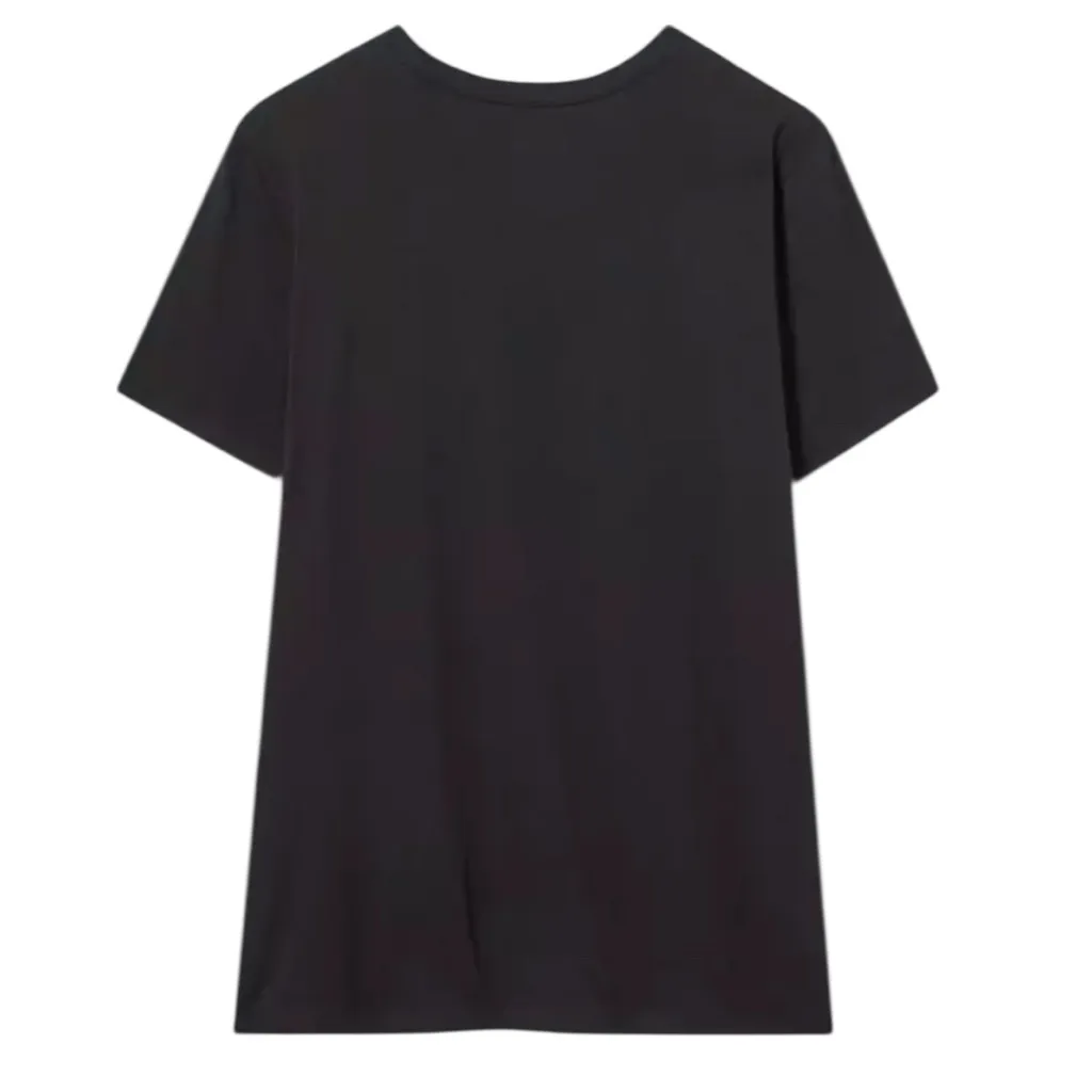 Size 2: Torrid Resting Witch Face Embellished Classic Heritage Jersey Crew Tee - Image 2