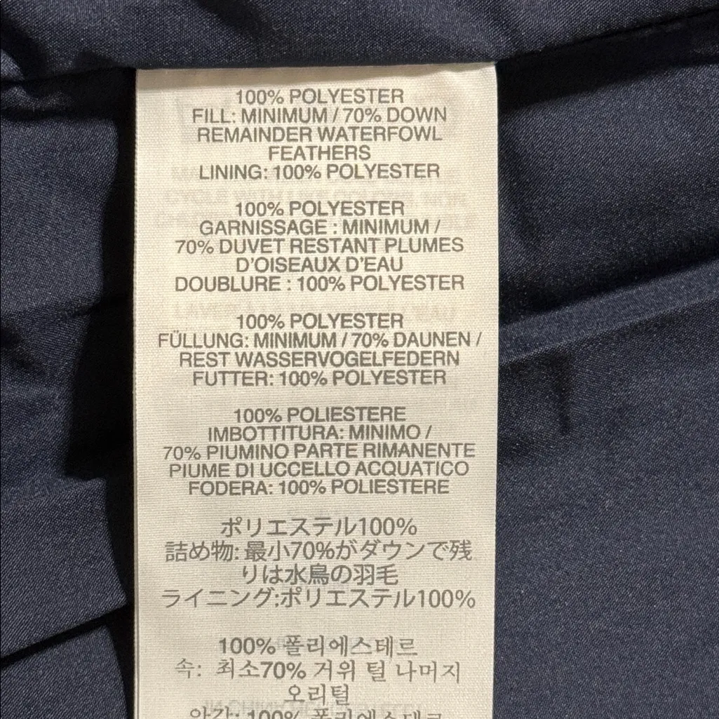 J. Crew women’s size XXS blue pinstripe quilted vest full zip preppy casual wear - Image 9