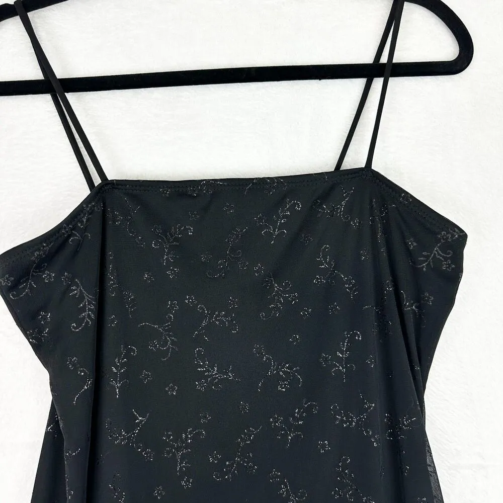 Vintage Candy Rocket 90s Y2K Whimsigoth Fairy Midi Dress Size Large Whimsy Goth - Image 3