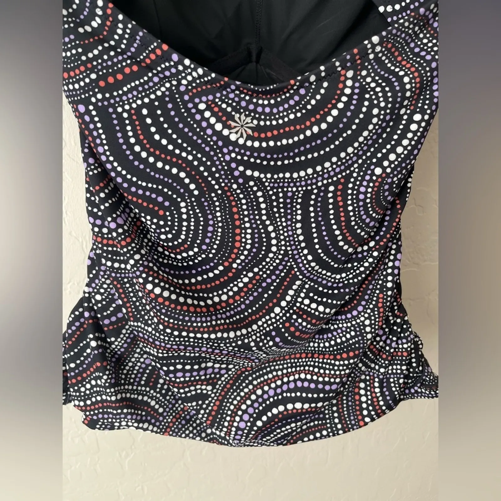 Athleta square neck tankini swim top 32D / DD NWT - Image 10