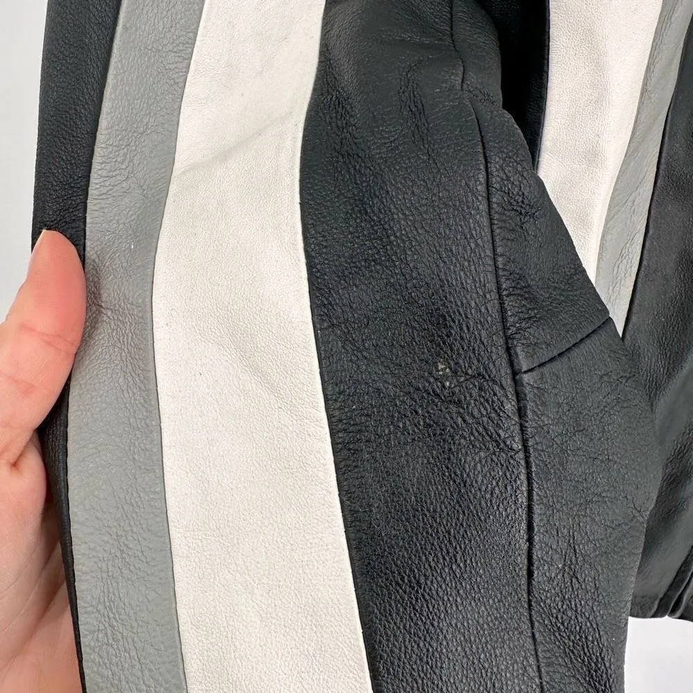 USA Bikers Dream Apparel Live to Ride Motorcycle Jacket thinsulate lined small Black - Image 11