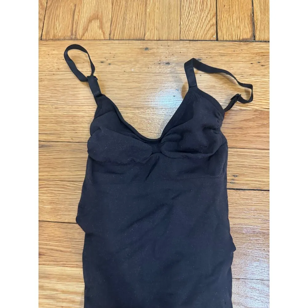 Skims size s/m Black Sculpt Shapewear Sculpting Bodysuit small/ medium NWOT - Image 8