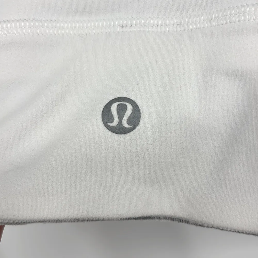 Lululemon Align Reversible Bra *Light Support A/B Cups Gray & White Size 8 - Image 6