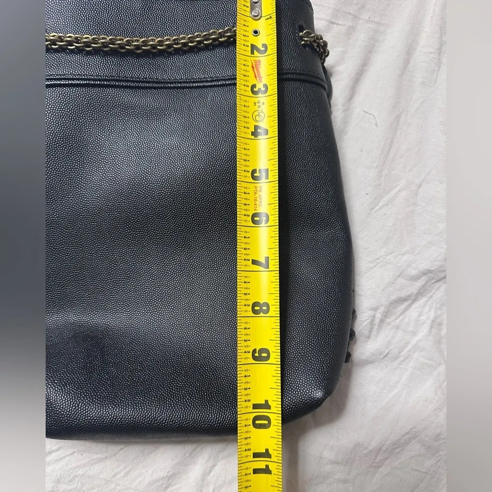 NWT  Jerome Dreyfuss Gary Fringe Bucket Bag black leather purse - Image 7