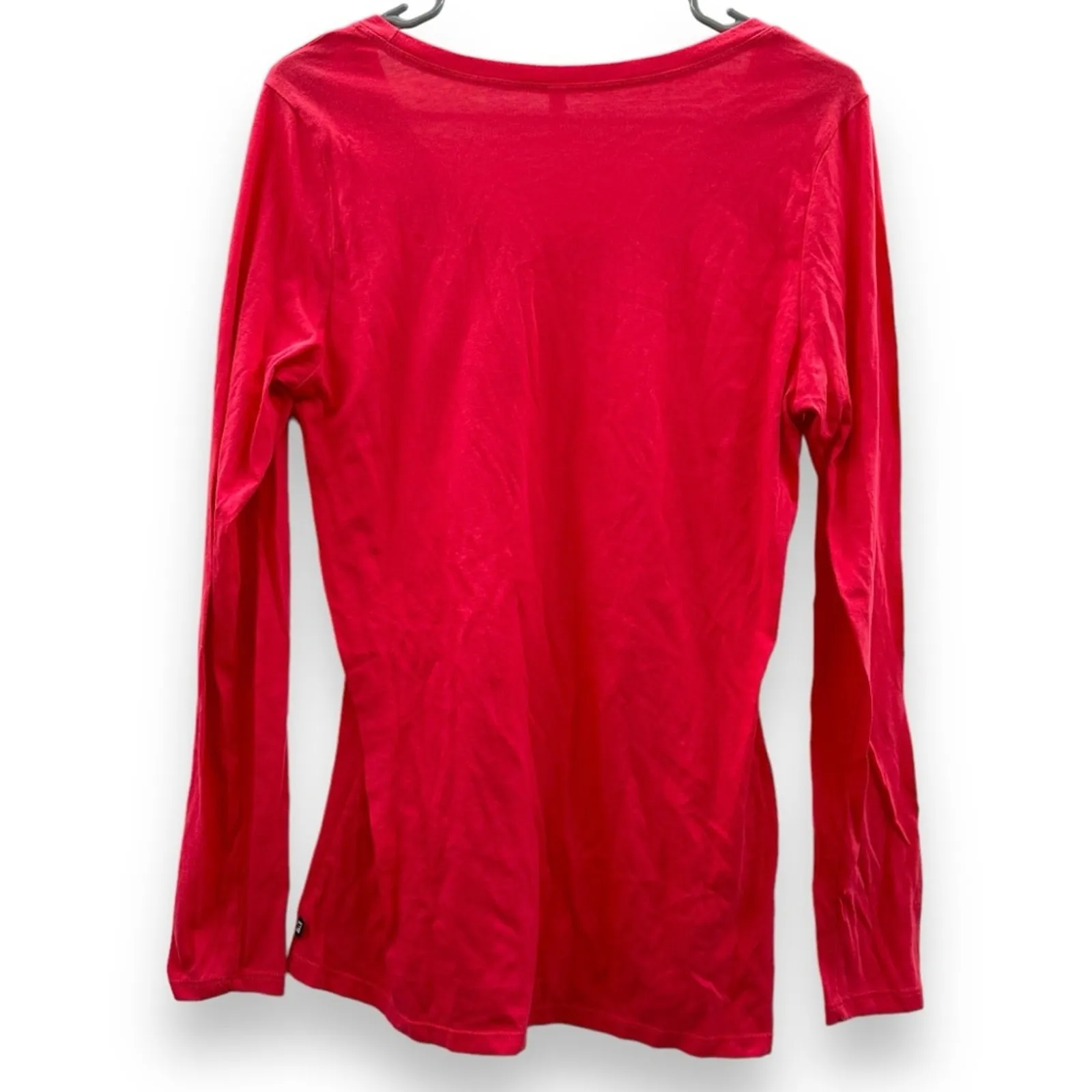 Fabletics Layla Twist Long Sleeve Tee Shirt in Horizon Pink Size‎ L - Image 5