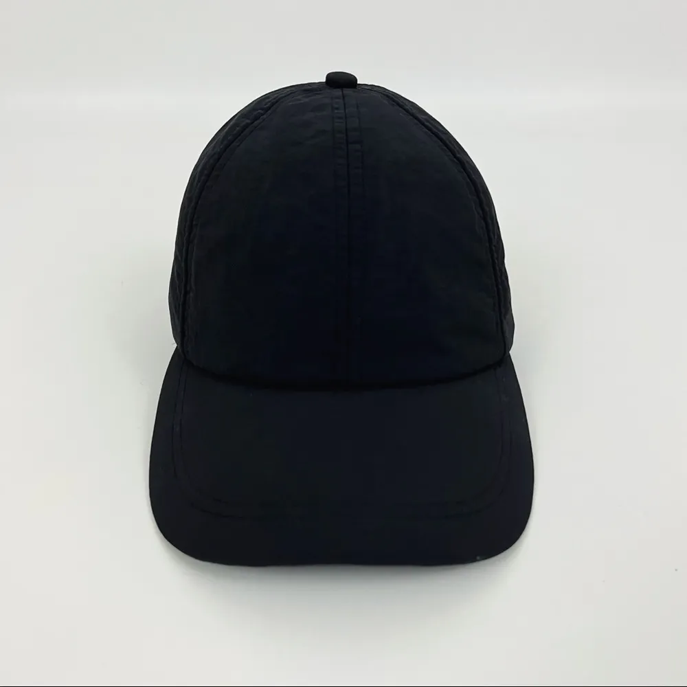 H&M Padded Nylon Cap in Black | Size XS/S - Image 3