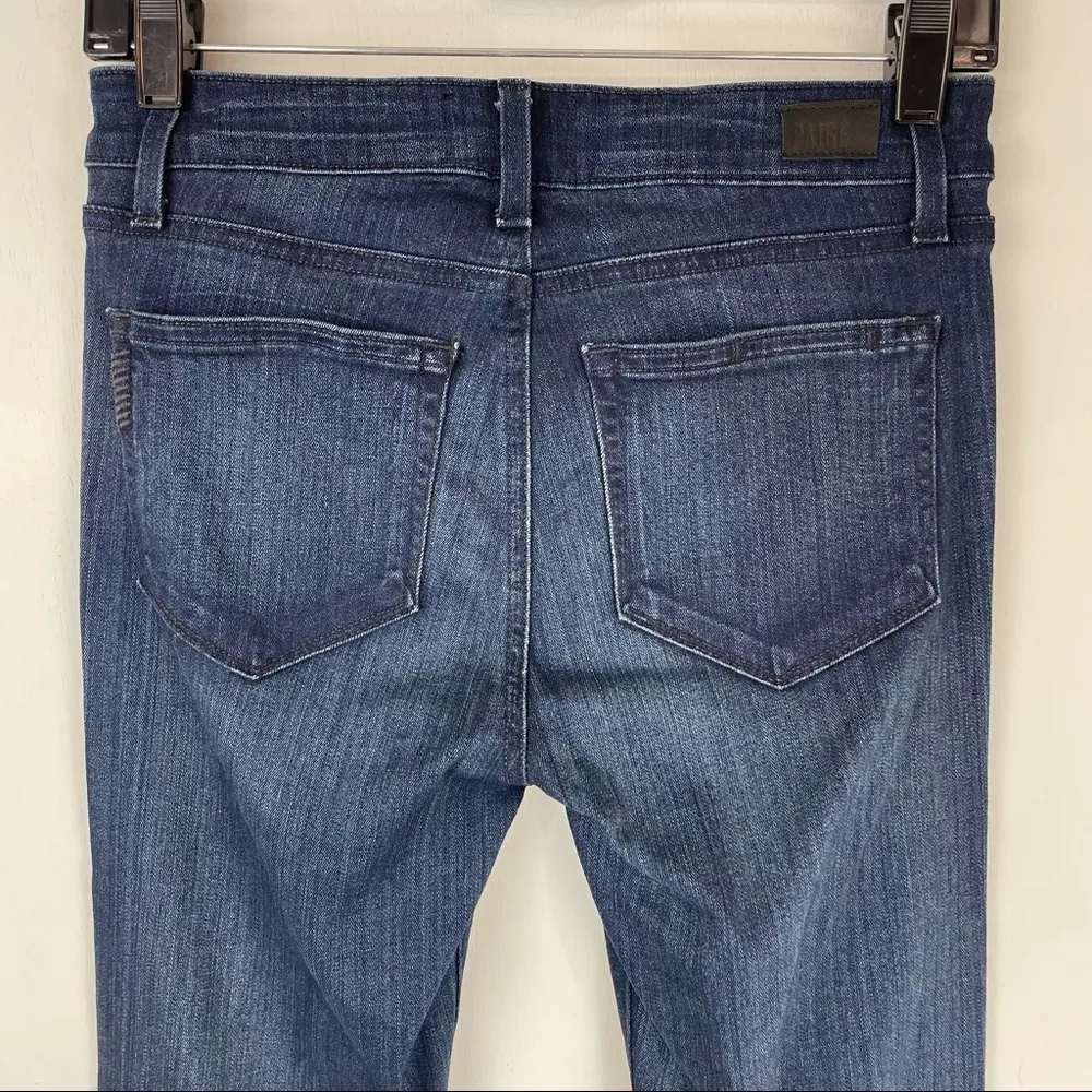 Paige Hoxton Ankle Skinny Jeans Dark Wash Sz 27 - Image 8