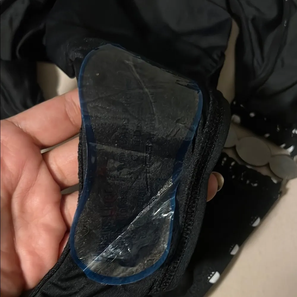 Coco Reef Chic Black Polka Dot Bikini Bottom Large - Image 3