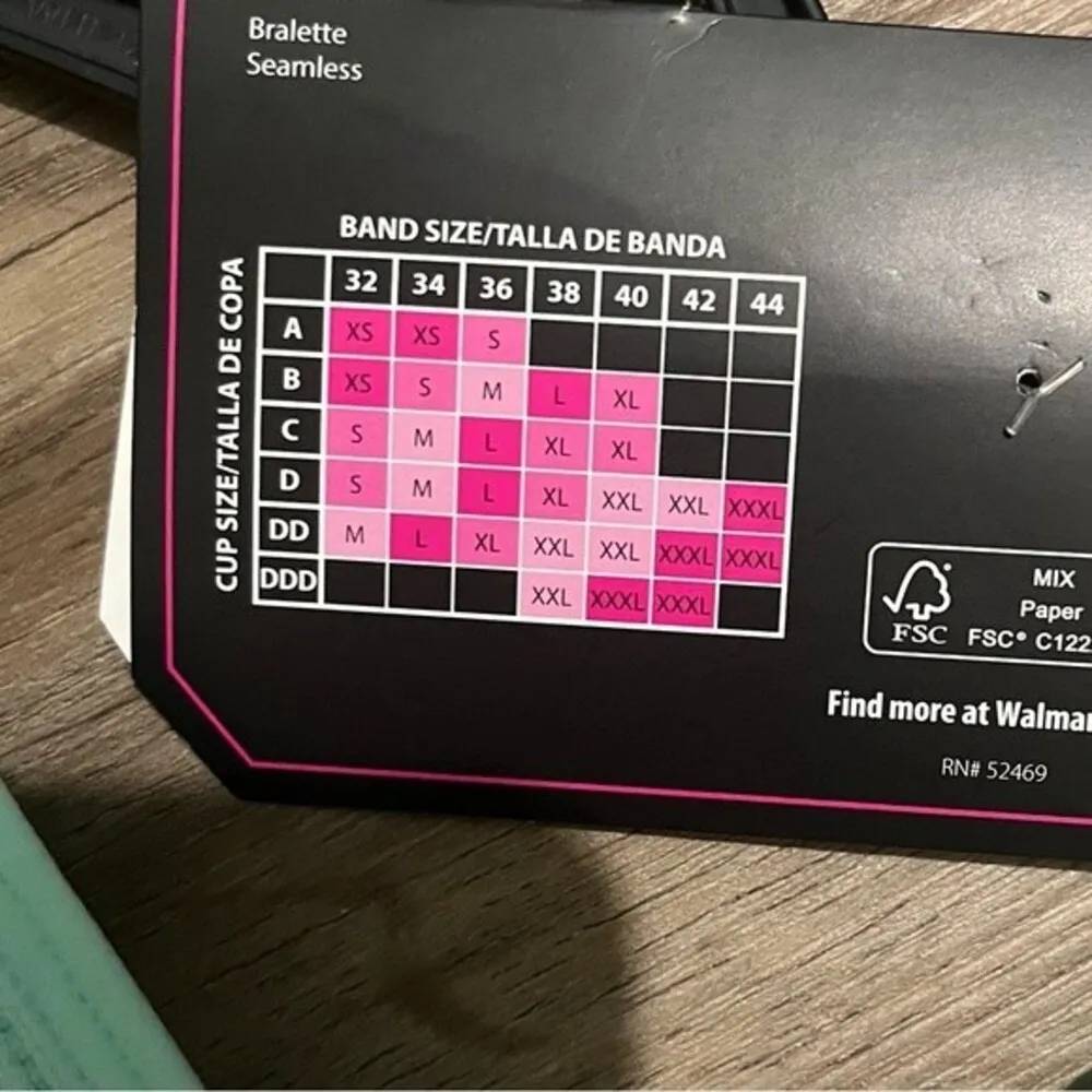 No Boundaries Juniors' Seamless Double Layered Bralette Size Small - Image 6