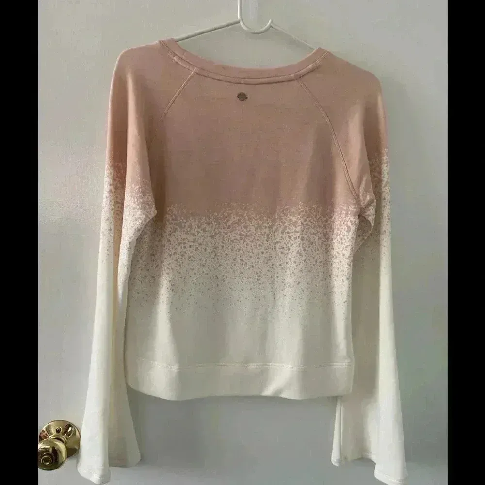 Calia by Carrie Underwood Women Pink Pullover White Size XS - Image 4