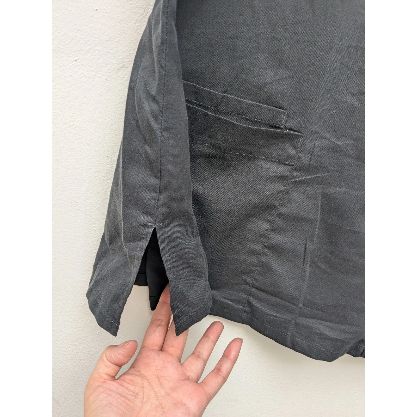 Greys Anatomy Professional Wear by Barco Uniforms ABC Black Scrub Studio Sz L Size L - Image 7