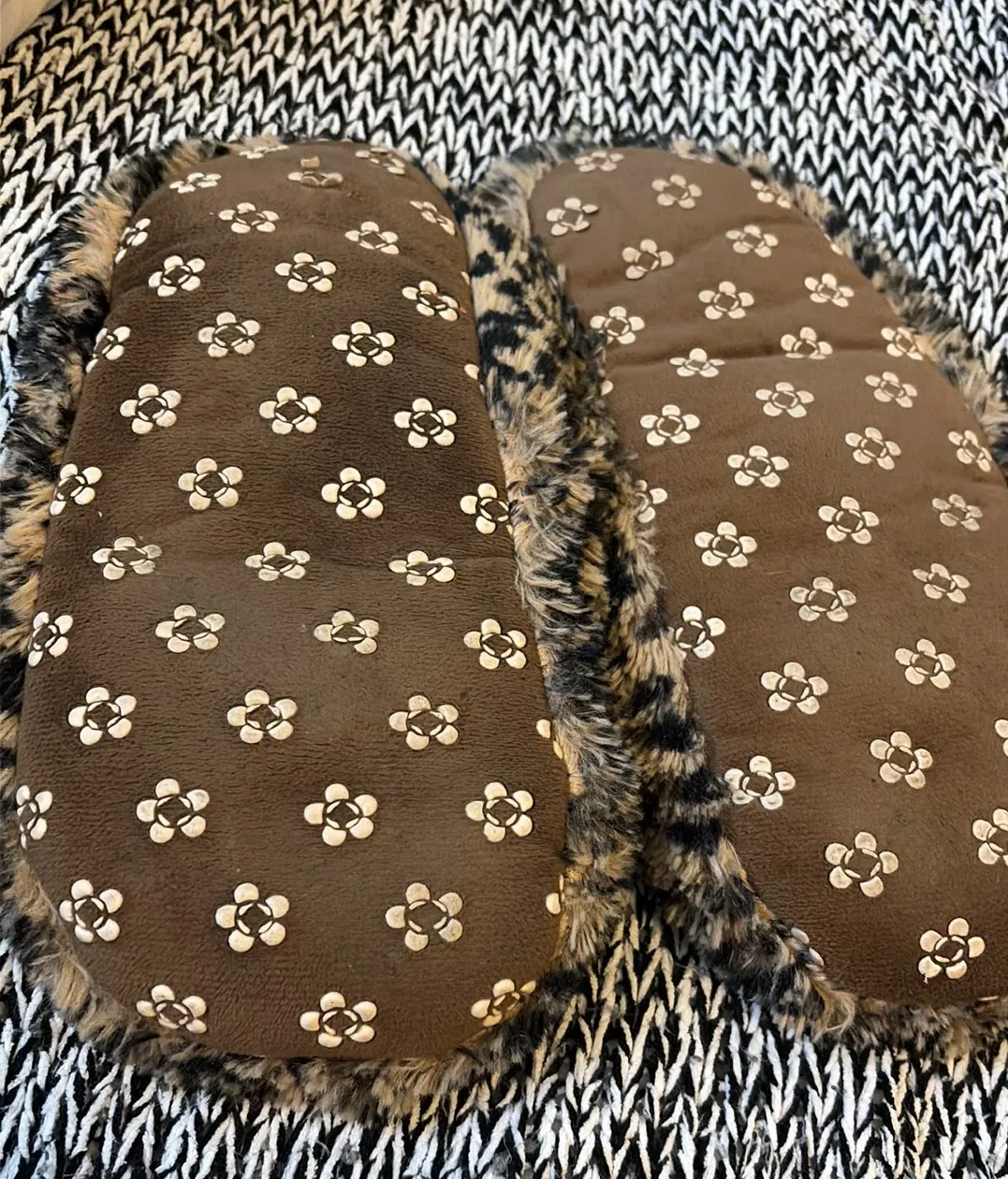 Warmers slippers Brown Size 9 - Image 2