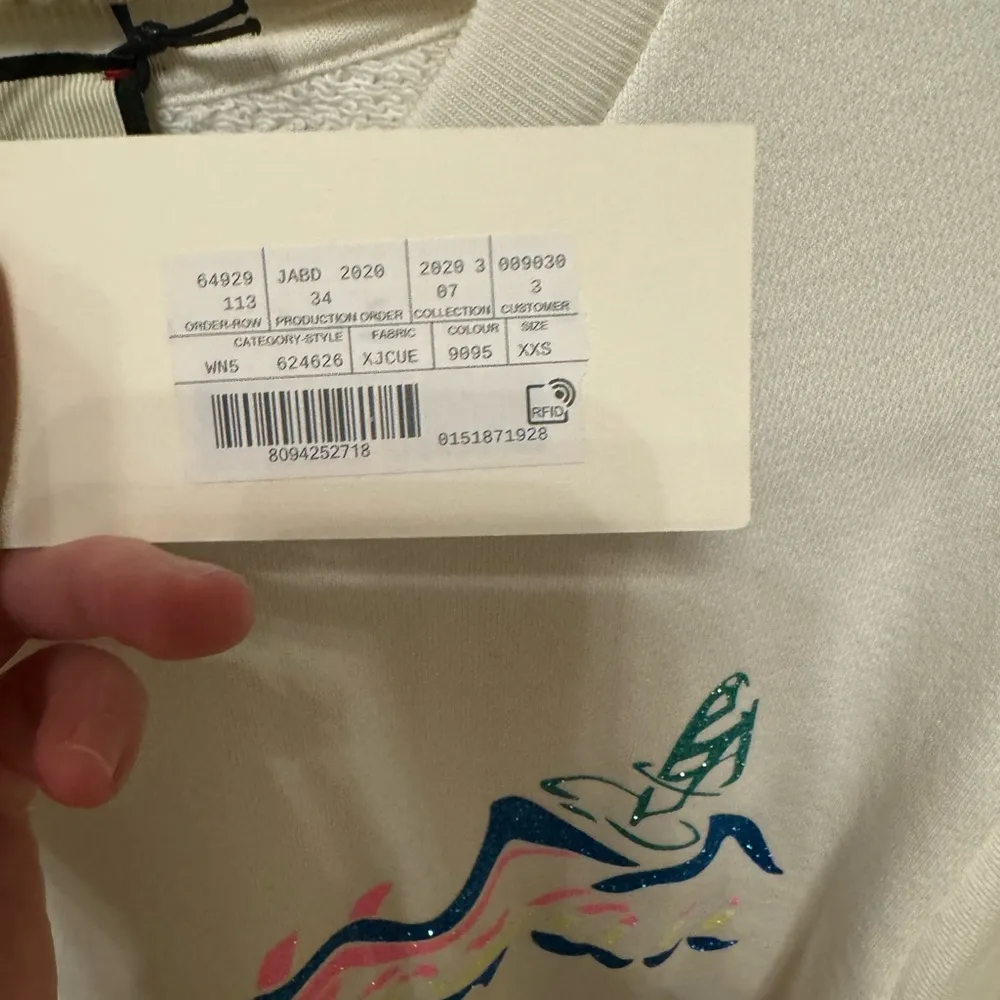 Authentic New With Tags Gucci Cropped Sweatshirt - Image 2