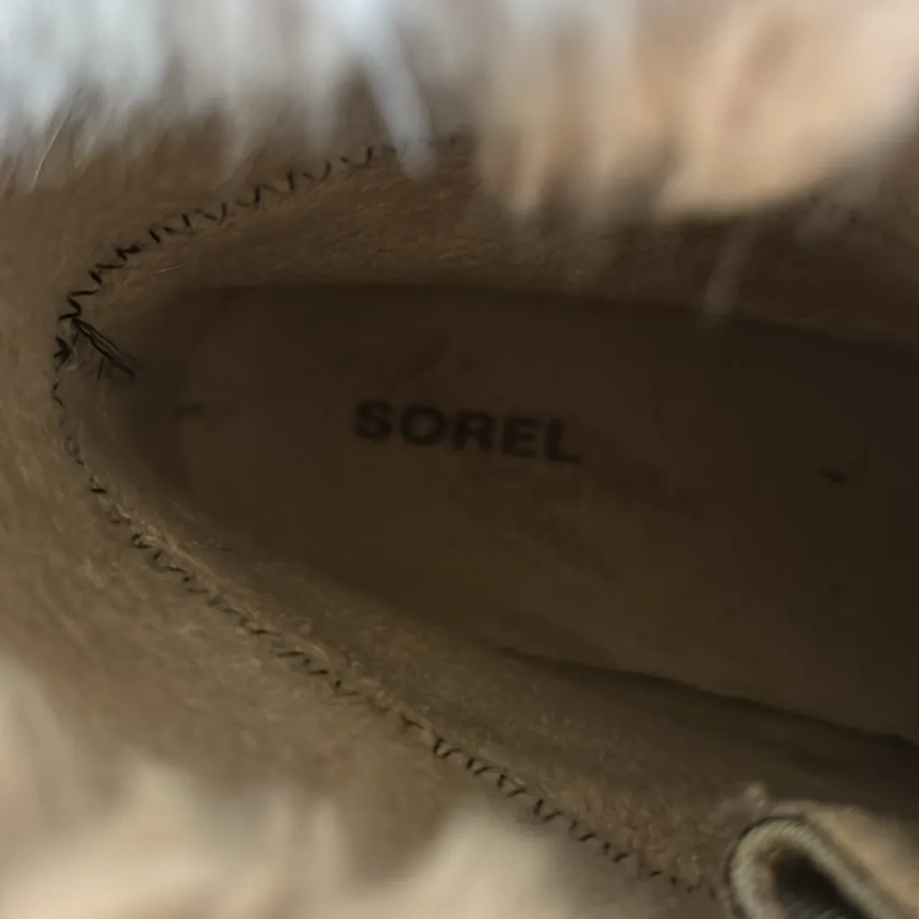 Sorel Cozy™ Joan Waterproof Leather Boot Size 7 Waterproof Microfleece Suede - Image 9